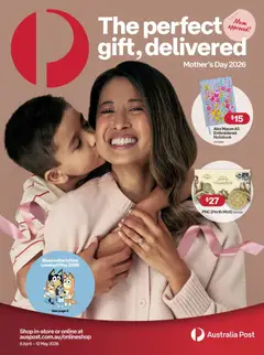 Preview of Australia Post catalogue  - valid from 08.04.2026