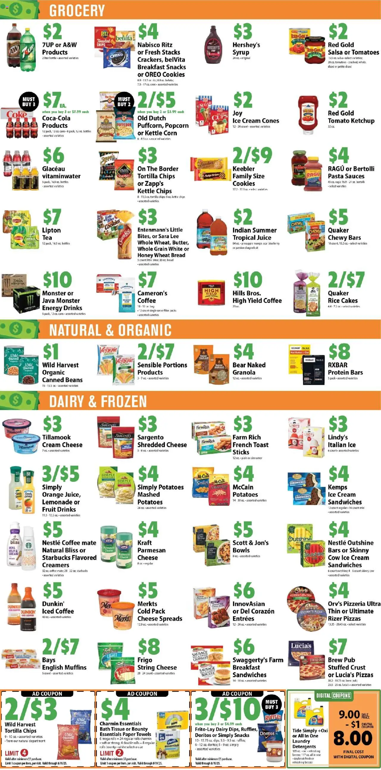 Festival Foods Weekly Ad - valid from 13.08.2025 | Page: 4 | Products: Bath, Tomatoes, Cookies, Kettle