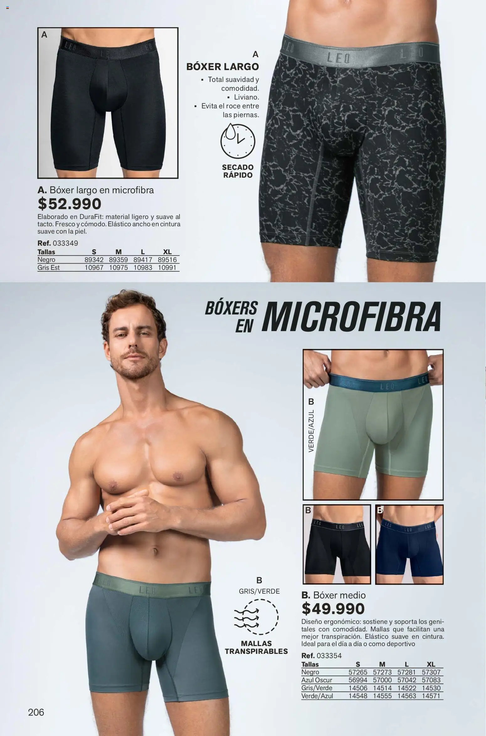 Leonisa revista - valida desde el 01.02.2026 | Página: 206 | Productos: Boxers