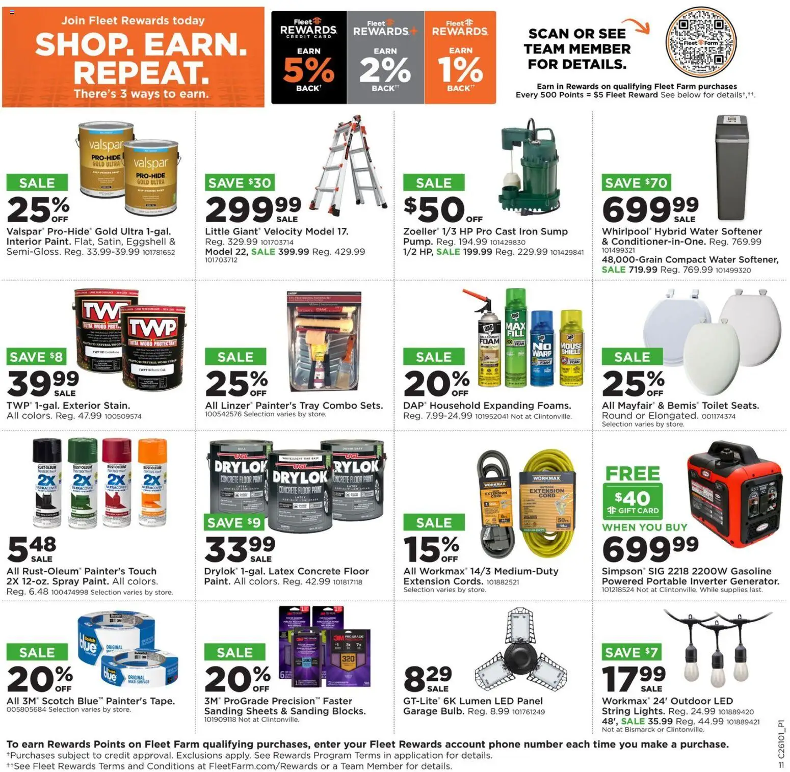 Mills Fleet Farm Weekly Ad - valid from 02.03.2026 | Page: 13 | Products: Water, Phone, Iron