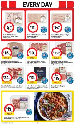 Preview of Coles catalogue  - valid from 29.04.2026 | Page: 20