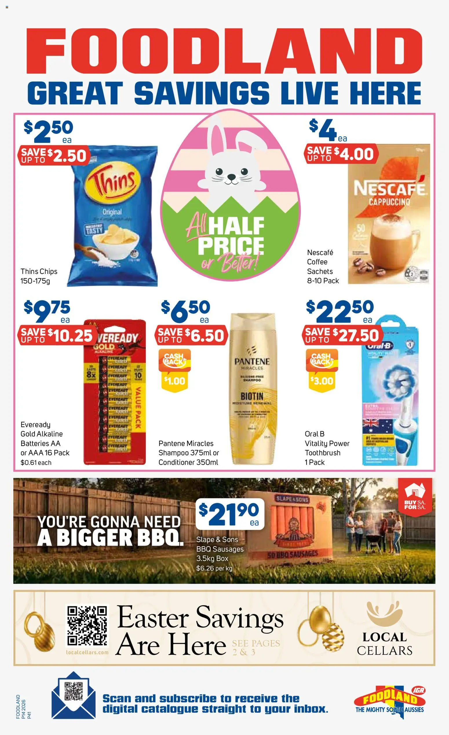 Foodland catalogue - valid from 01.04.2026 | Page: 41 | Products: Box, Shampoo, Digital, Nescafe