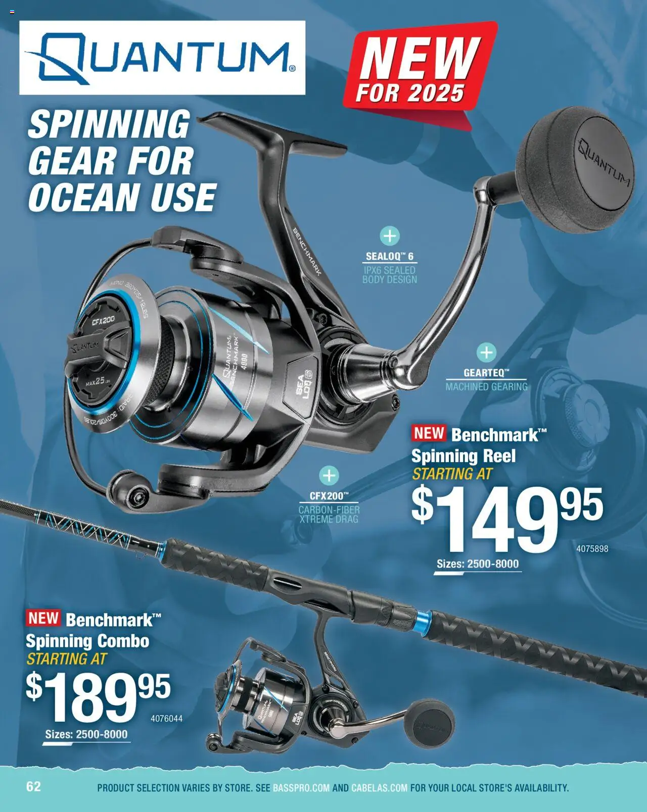 Cabela's Saltwater Specialist 25 - valid from 01.01.2025 | Page: 62