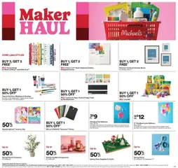 Preview of Michaels weekly ads valid from 12.04.2026