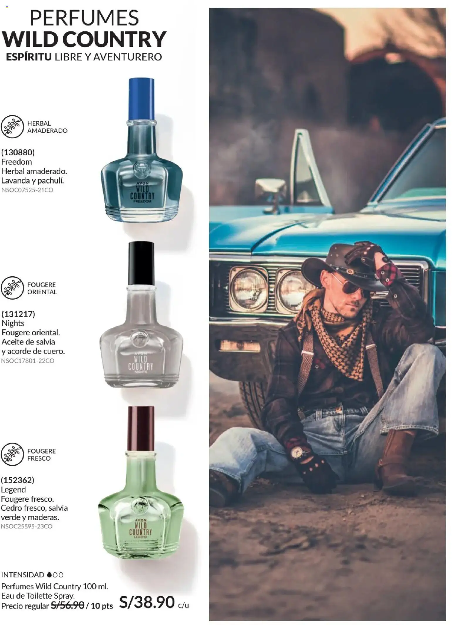 Catálogo Avon válido desde 21.04.2026 | Página: 104 | Productos: Aceite, EAU de Toilette