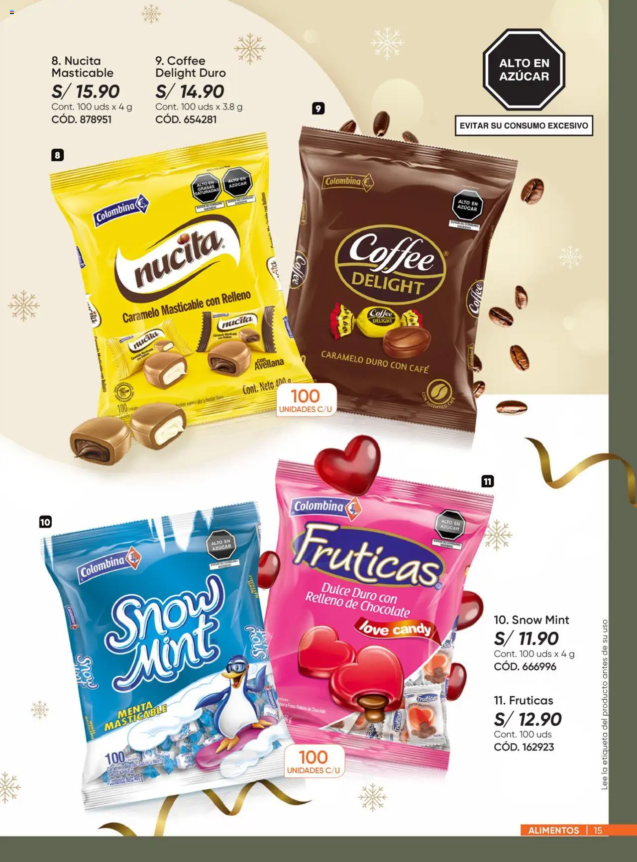 Catálogo Azzorti válido desde 15.10.2025 | Página: 15 | Productos: Café, Chocolate