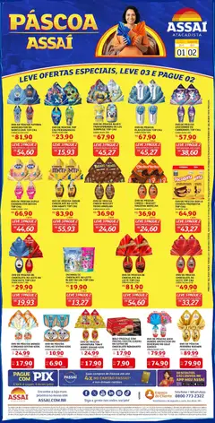 Assaí Atacadista ofertas - CE - Pré-Visualização do folheto da loja Assaí Atacadista, válido de 01.04.2026
