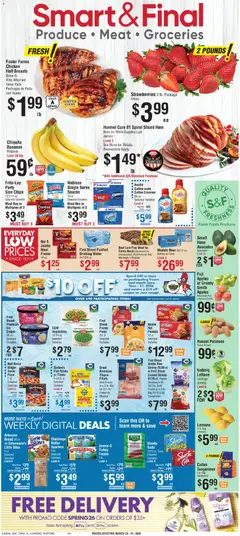Preview of Smart & Final weekly ads valid from 25.03.2026