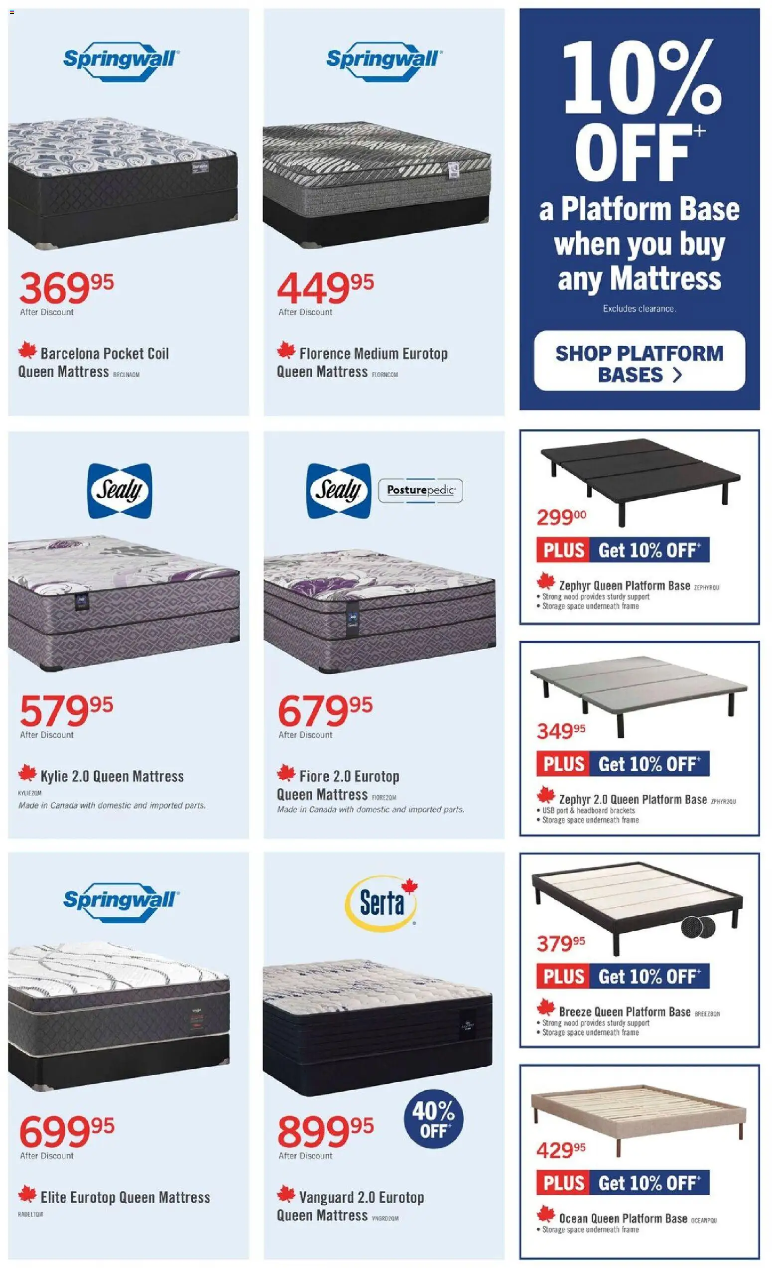 The Brick flyer valid from 02.12.2025 | Page: 5 | Products: Mattress