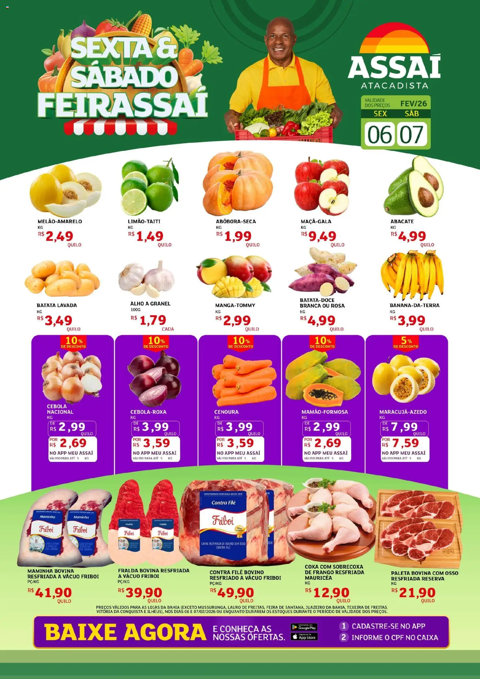 Assaí Atacadista Folheto - válido de 06.02.2026 | Página: 1