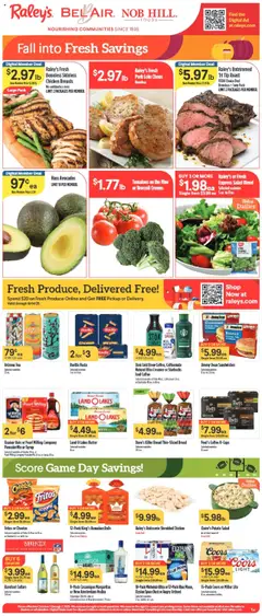 Preview of Raley's weekly ads valid from 01.10.2025