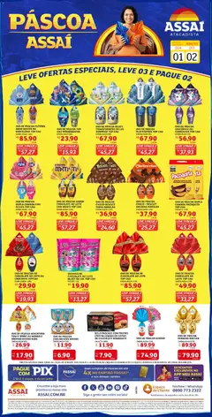 Assaí Atacadista ofertas - SE - Pré-Visualização do folheto da loja Assaí Atacadista, válido de 01.04.2026