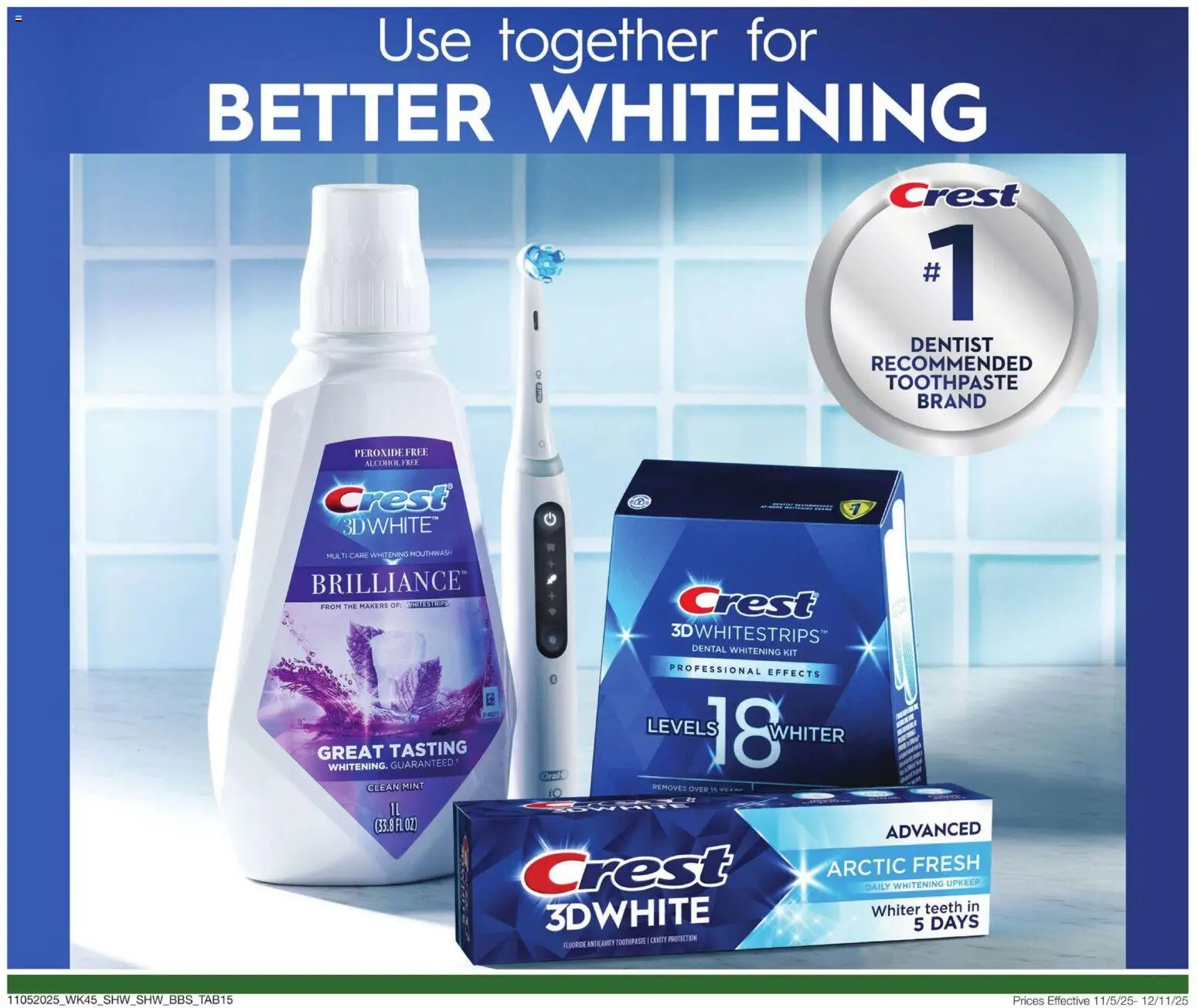 Shaw's Big Book of Savings - valid from 05.11.2025 | Page: 15 | Products: Toothpaste, Mouthwash