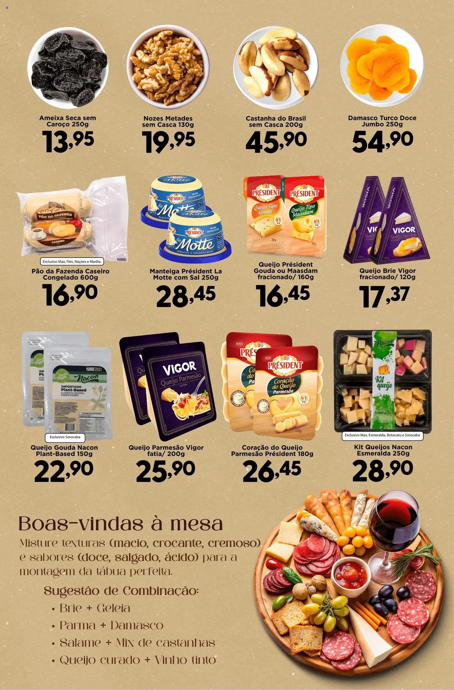 Confiança Folheto - válido de 09.03.2026 | Página: 5 | Produtos: Mesa, Geleia, Nozes, Tábua