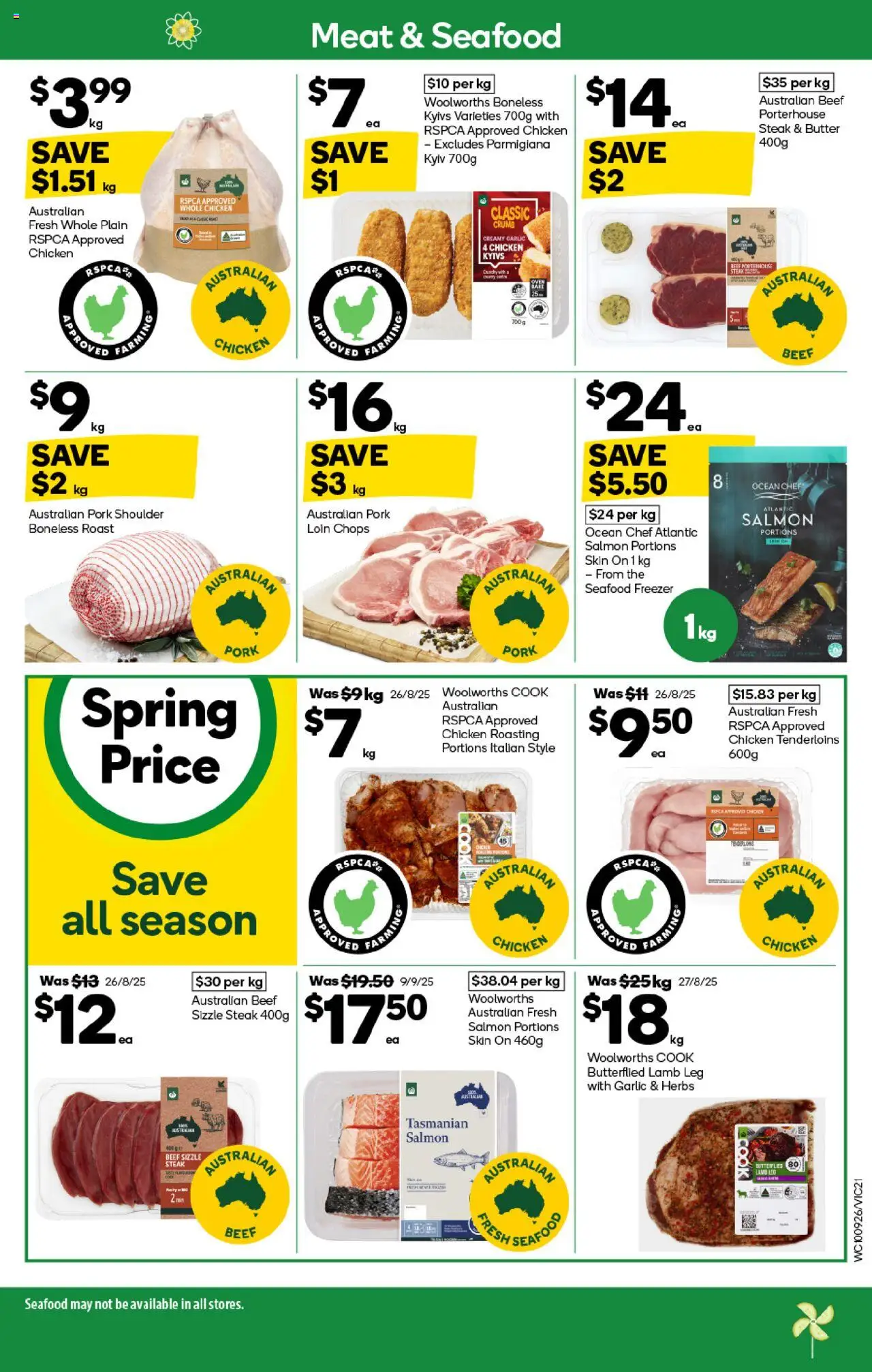 Woolworths catalogue - valid from 10.09.2025 | Page: 19 | Products: Butter, Chicken, Beef, Garlic
