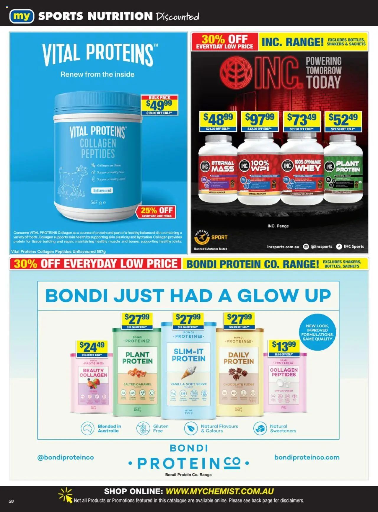 My Chemist catalogue - valid from 26.06.2025 | Page: 28 | Products: Plant, Chocolate, Collagen