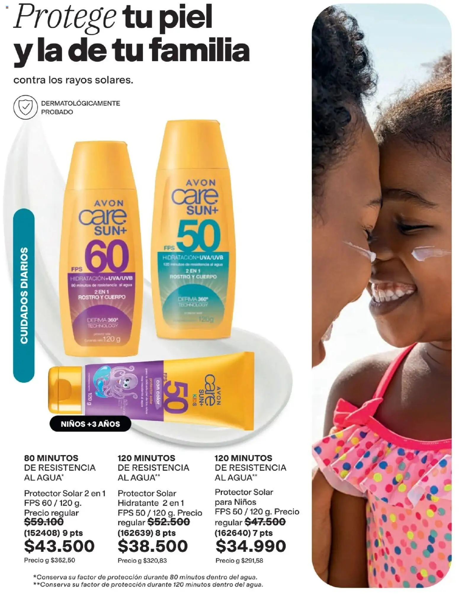 Avon revista - valida desde el 01.05.2026 | Página: 156 | Productos: Agua, Protector solar