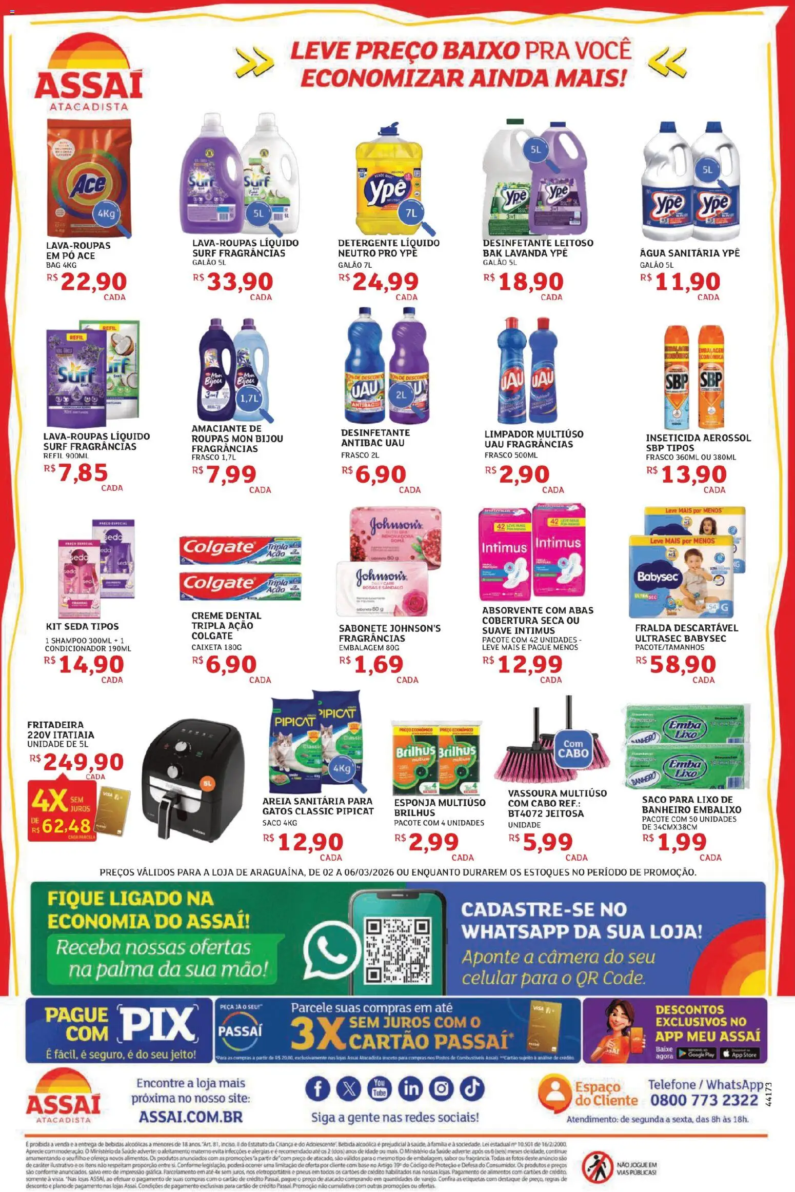 Assaí Atacadista Folheto - válido de 02.03.2026 | Página: 4