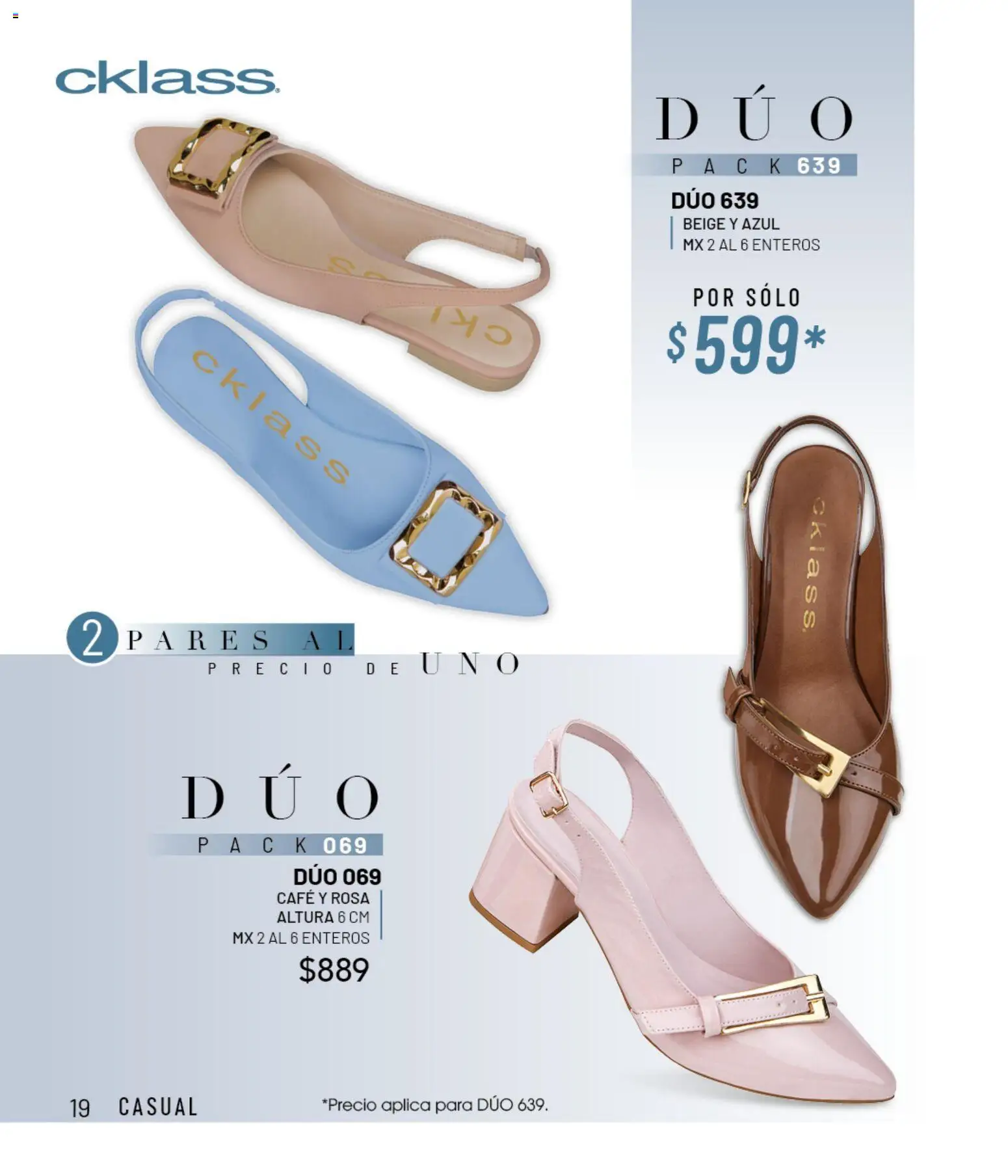 Nuevas ofertas de Cklass válidas en toda la República Mexicana desde el 02.01.2026. ¡Encuentra las mejores ofertas en Cklass catálogo Casuales! | Página: 20 | Productos: Café