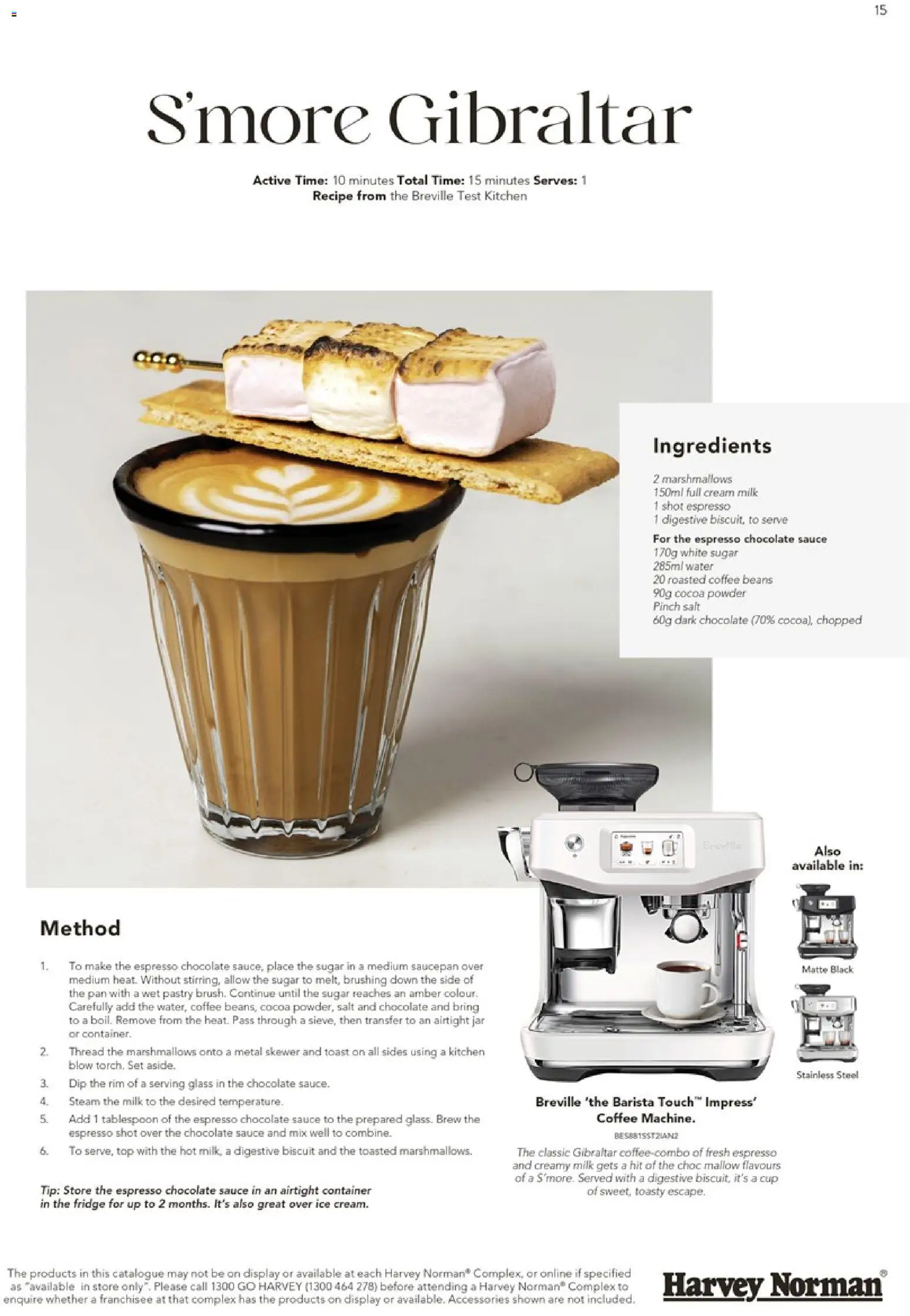 Harvey Norman catalogue - valid from 12.01.2026 | Page: 15 | Products: Chocolate, Cream, Pastry, Sauce