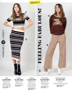 Vista previa de Andrea catálogo Invierno, nuevo folleto de la tienda, válido en México a partir del 26.11.2025 | Página: 146 | Productos: Suéter, Tenis, Falda