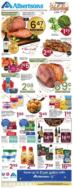 Preview of Albertsons weekly ads valid from 17.12.2025