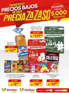 Vista previa de Soriana - Preciazazaso Súper: Frontera Chia, Q. Roo, nuevo folleto de la tienda, válido en México a partir del 28.08.2025