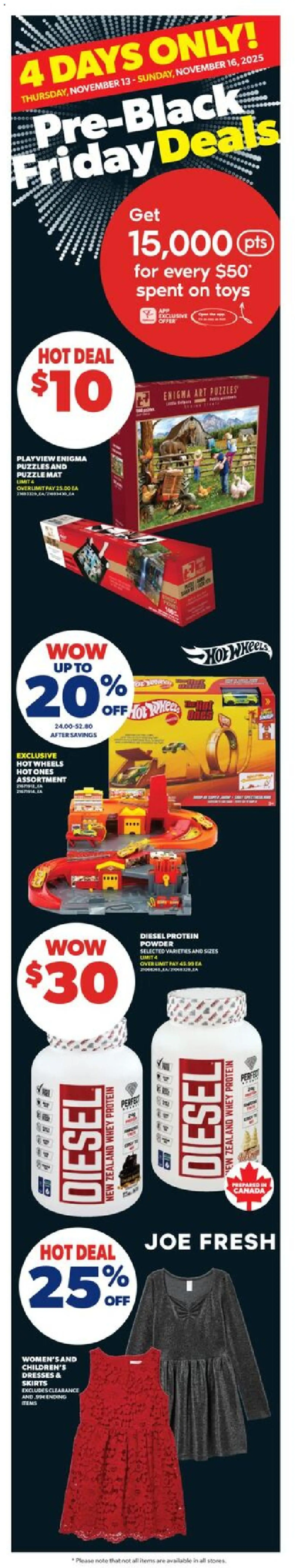 Real Canadian Superstore flyer valid from 13.11.2025 | Page: 4 | Products: Powder