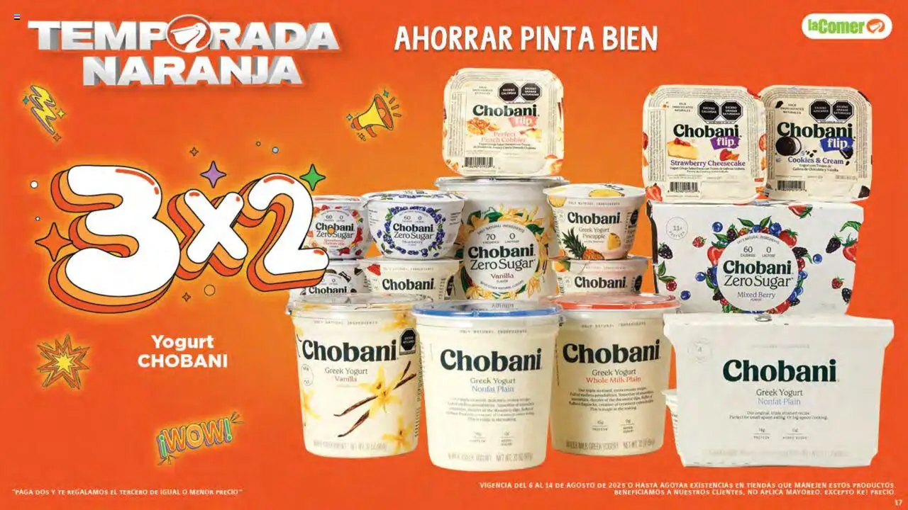 Nuevas ofertas de La Comer válidas en toda la República Mexicana desde el 06.08.2025. ¡Encuentra las mejores ofertas en La Comer - Folleto! | Página: 17 | Productos: Té