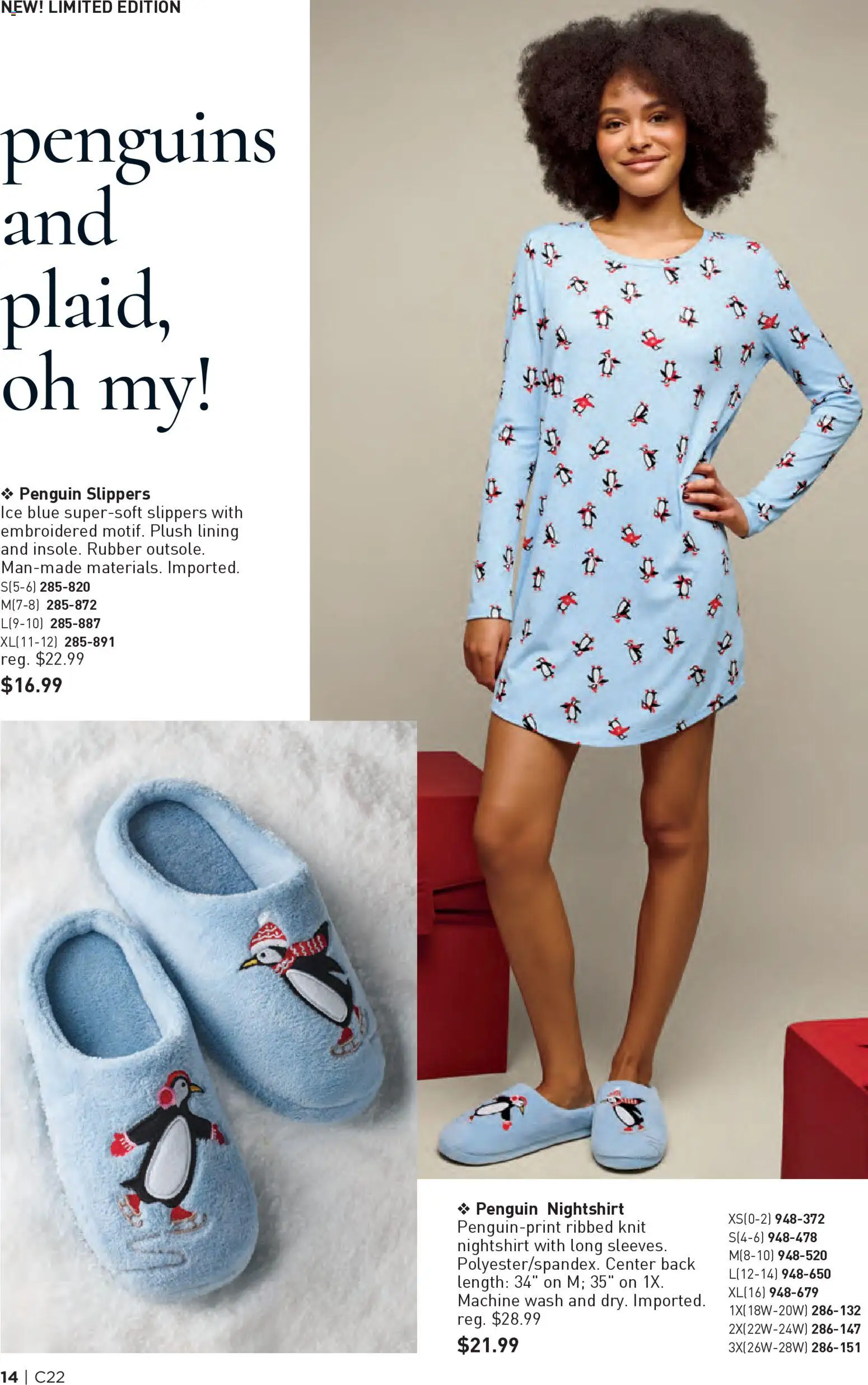 Avon Brochure - valid from 22.10.2025 | Page: 14 | Products: Slippers