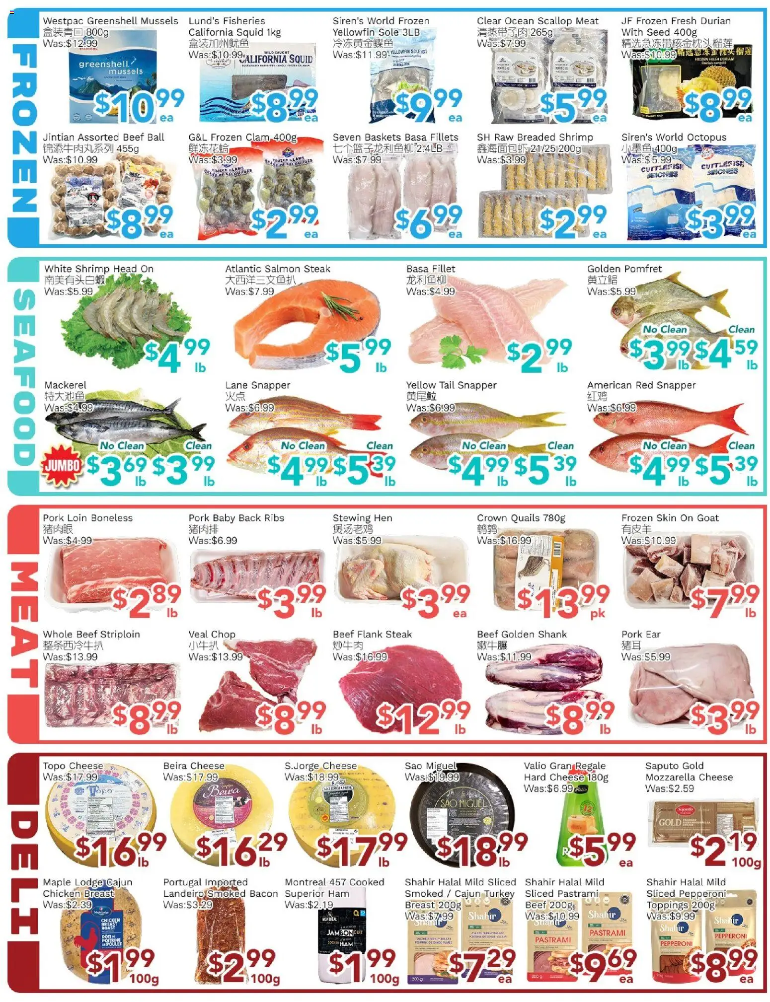 Ample Food Market flyer valid from 30.01.2026 | Page: 4 | Products: Beef, Turkey, Chicken, Pork