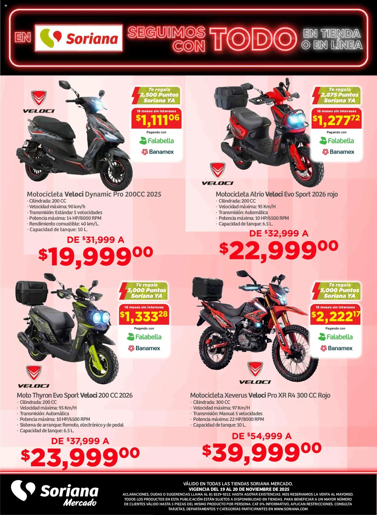 Nuevas ofertas de Soriana válidas en toda la República Mexicana desde el 19.11.2025. ¡Encuentra las mejores ofertas en Soriana - Seguimos con todo Mercado Nacional! | Página: 25 | Productos: Té