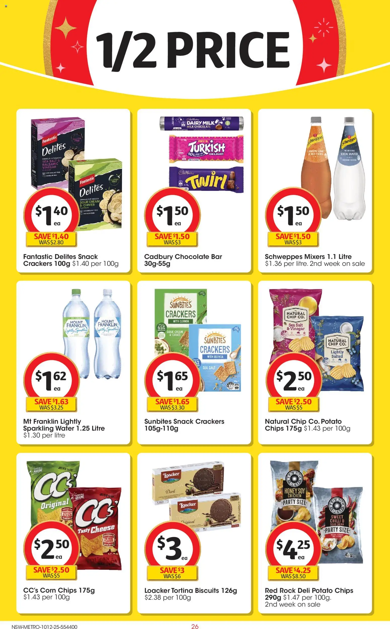 Coles catalogue - valid from 10.12.2025 | Page: 26 | Products: Cream, Salt, Lemon, Lime