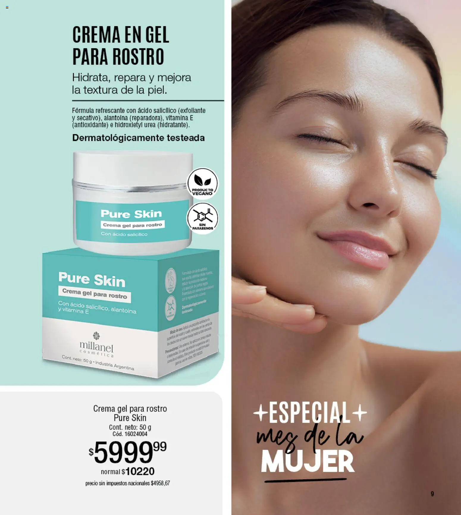 Millanel - Catálogo │ válido desde el 02.03.2026 | Página: 9 | Productos: Crema