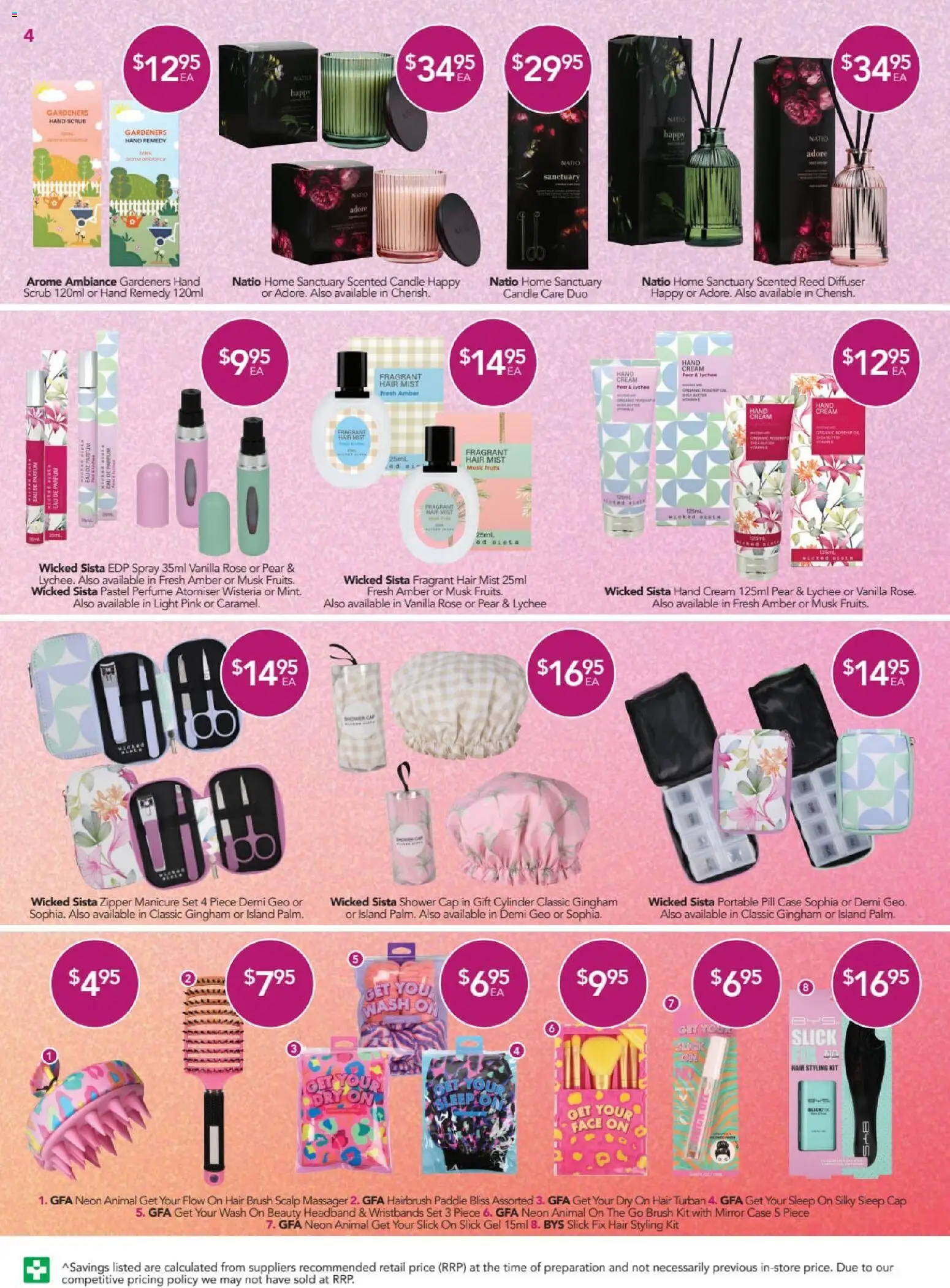 Terry White catalogue - valid from 23.10.2025 | Page: 4 | Products: Mirror, Brush, Hand cream, Manicure