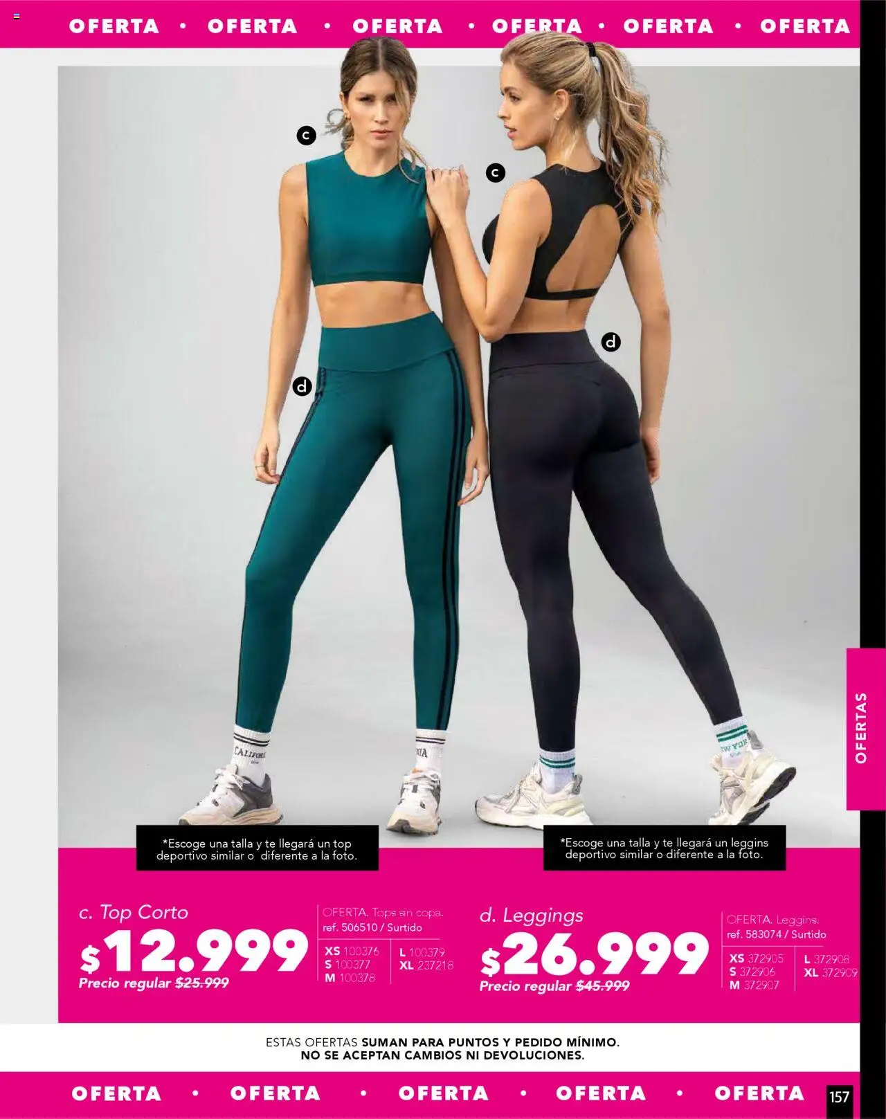 Pacifika revista - valida desde el 01.09.2025 | Página: 193 | Productos: Té, Leggins, Top