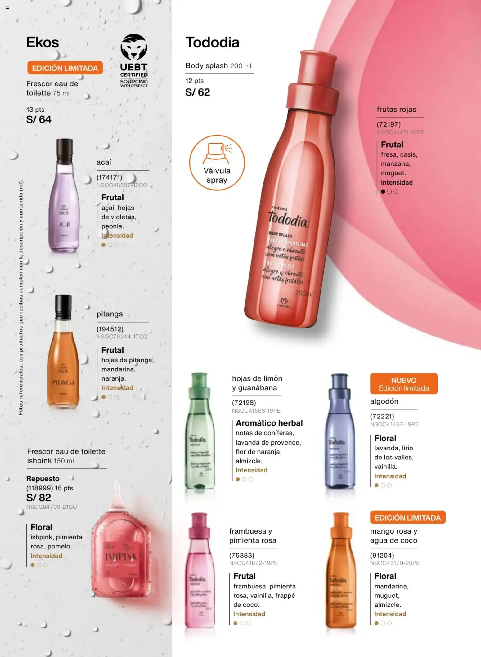 Catálogo Natura válido desde 18.02.2026 | Página: 51 | Productos: EAU de Toilette