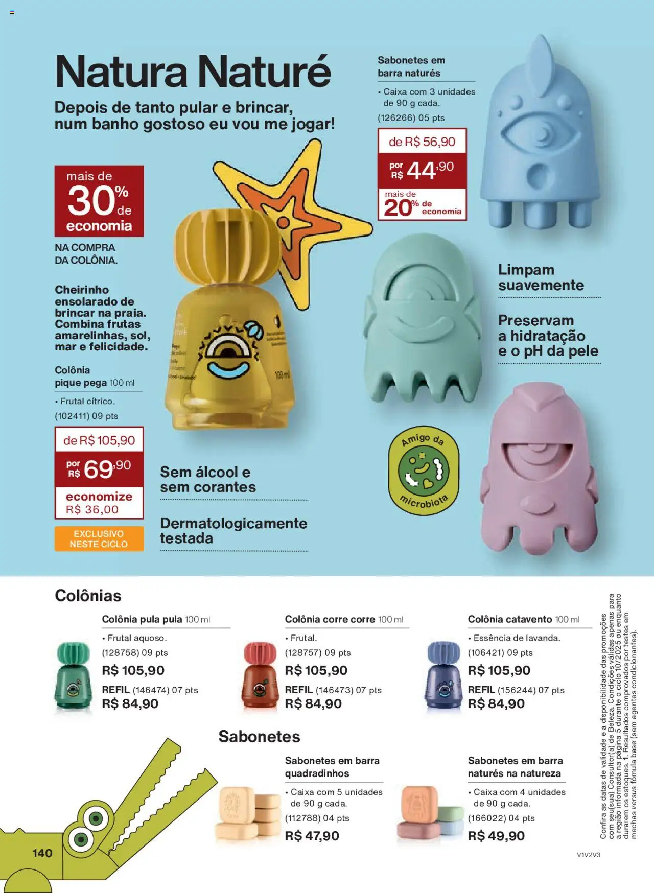 Natura Folheto - válido de 05.06.2025 | Página: 140 | Produtos: Caixa, Base