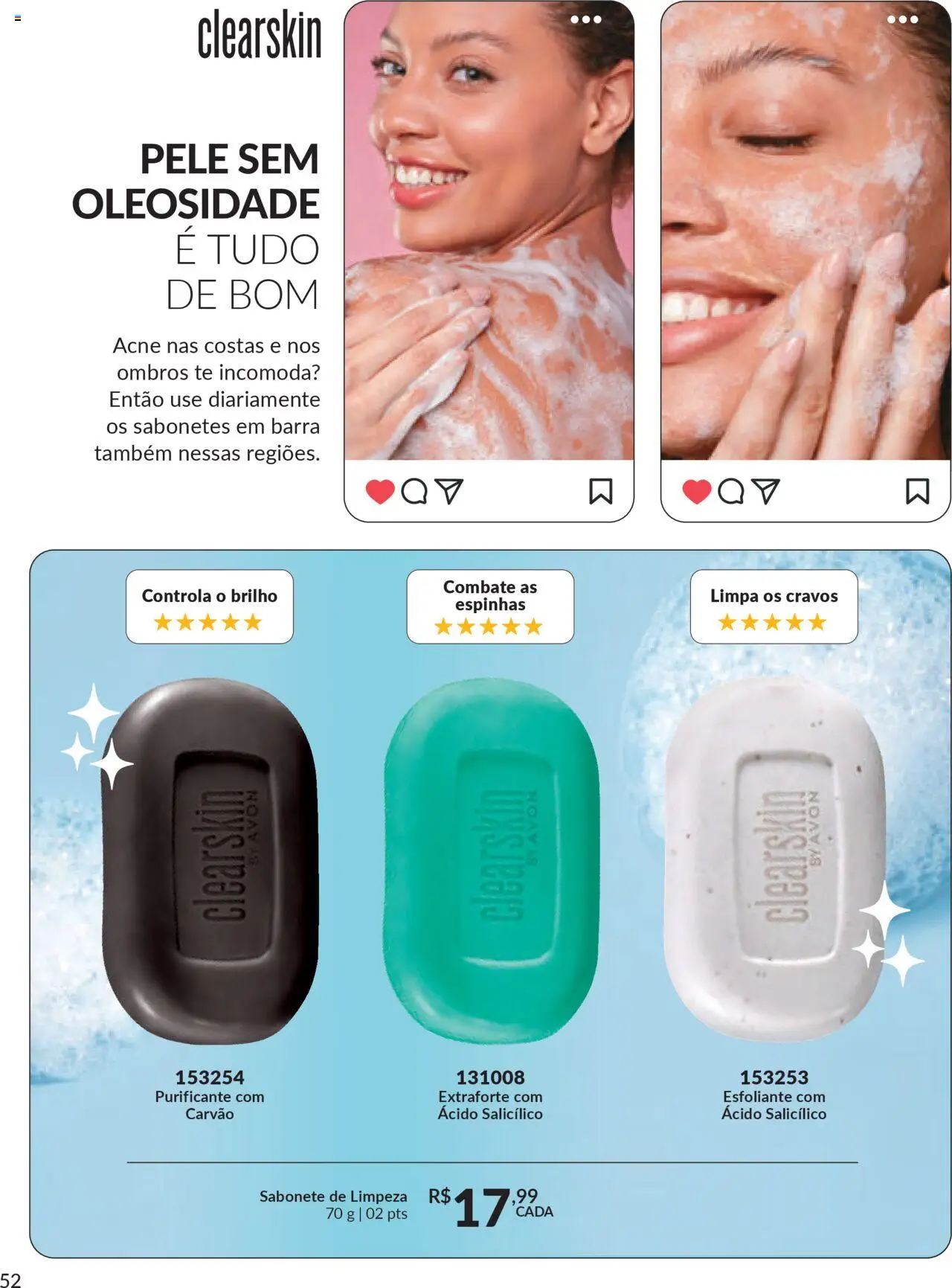 Avon Folheto - válido de 07.10.2025 | Página: 52 | Produtos: Sabonete