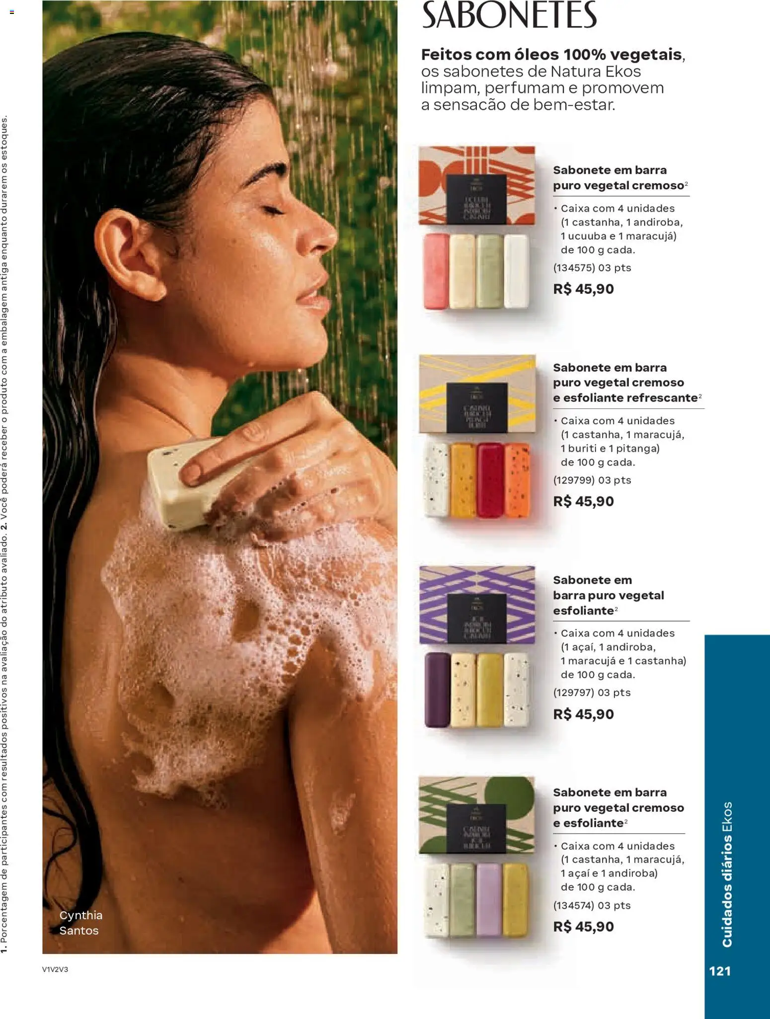 Natura Folheto - válido de 13.01.2026 | Página: 121 | Produtos: Maracujá, Caixa, Sabonete, Açaí