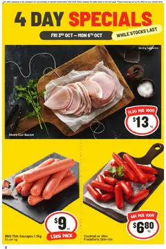 Preview of IGA 4 Day Specials - NSW - valid from 03.10.2025