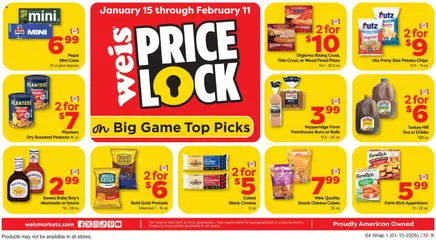Preview of Weis weekly ads valid from 15.01.2026