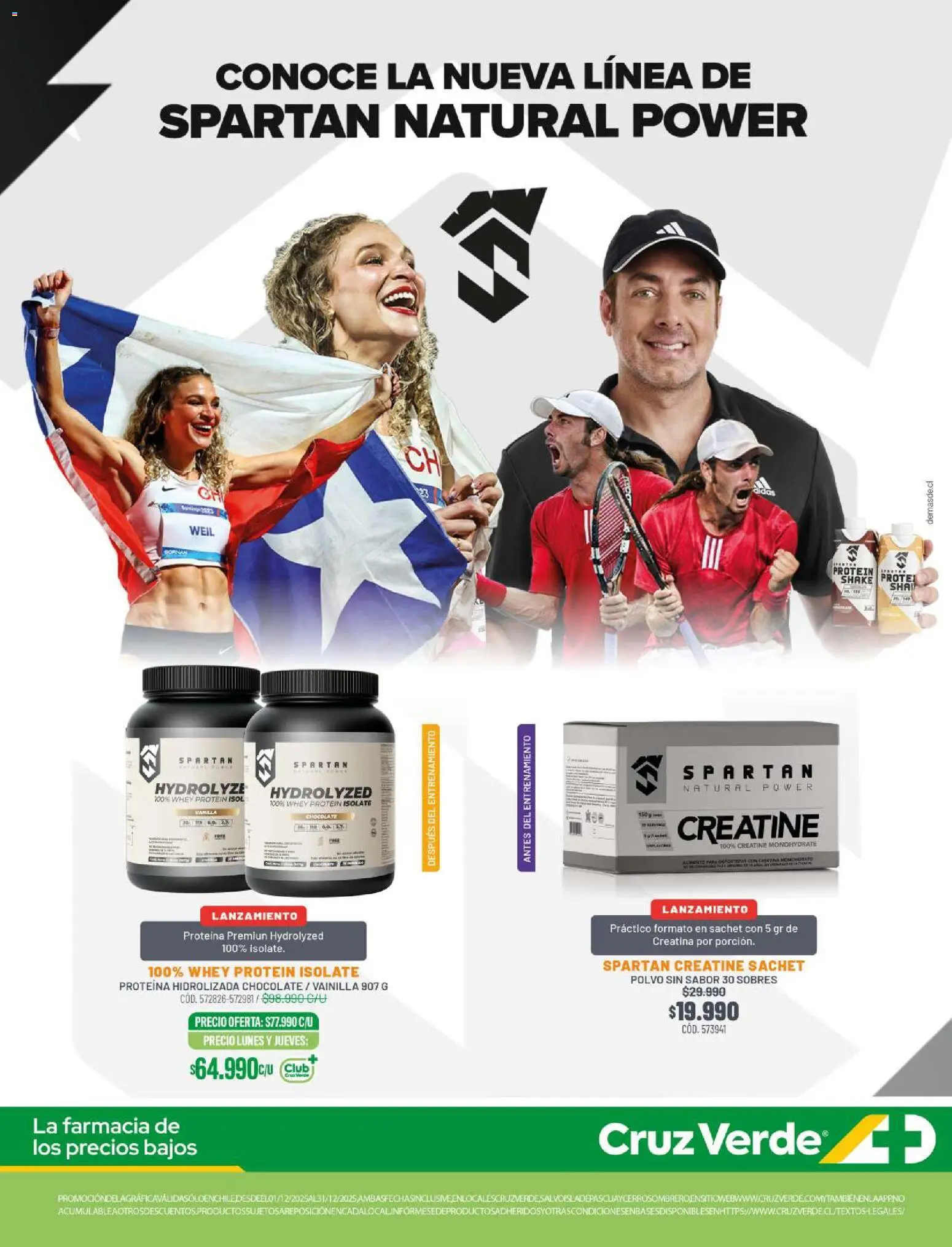 Nutrición Deportiva Cruz Verde │ válido desde el 05.12.2025 | Página: 4 | Productos: Polvo, Chocolate