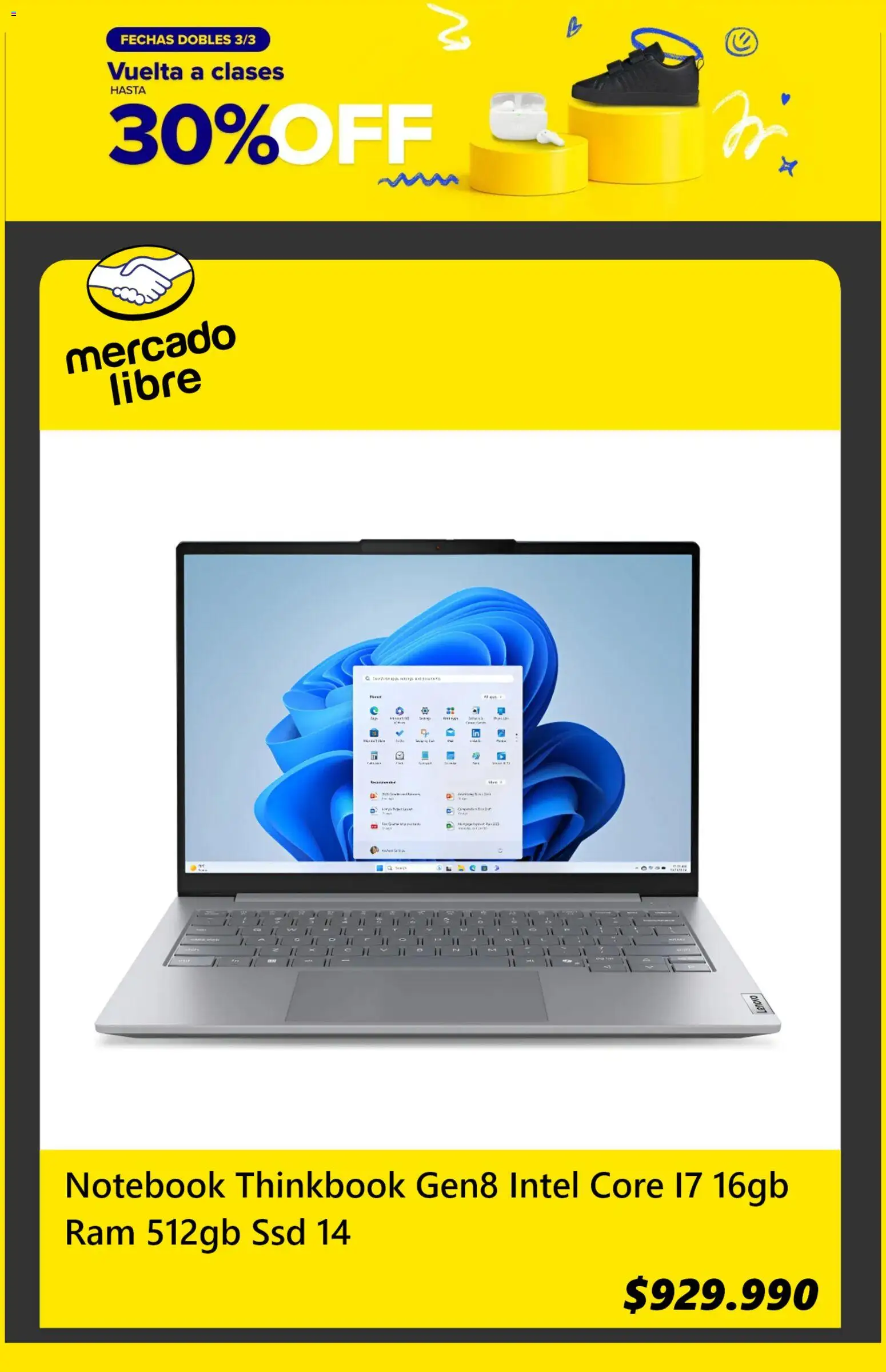 Mercado Libre ofertas  │ válido desde el 24.02.2026 | Página: 5 | Productos: Notebook