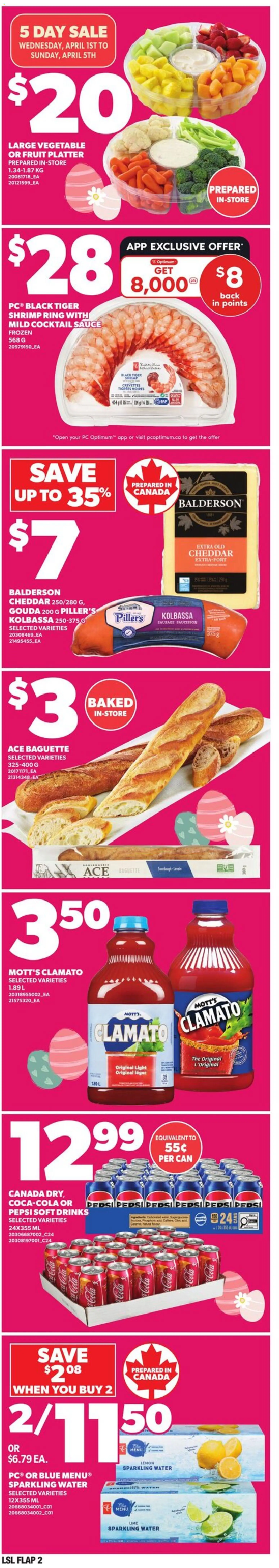 Loblaws flyer valid from 02.04.2026 | Page: 2 | Products: PC