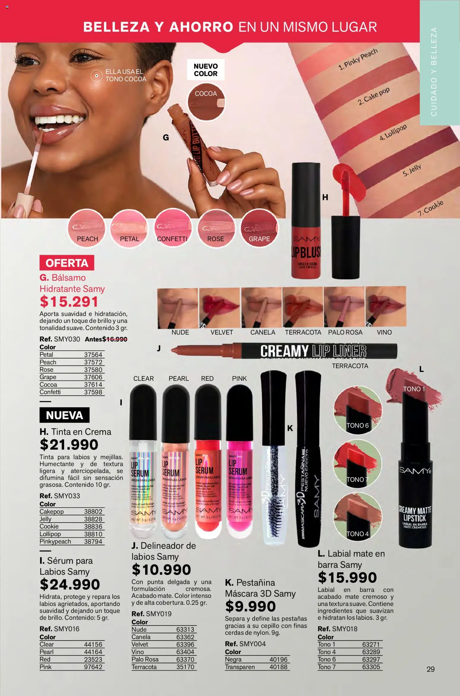 Leonisa revista - valida desde el 02.01.2026 | Página: 29 | Productos: Crema, Bálsamo, Serum, Brillo