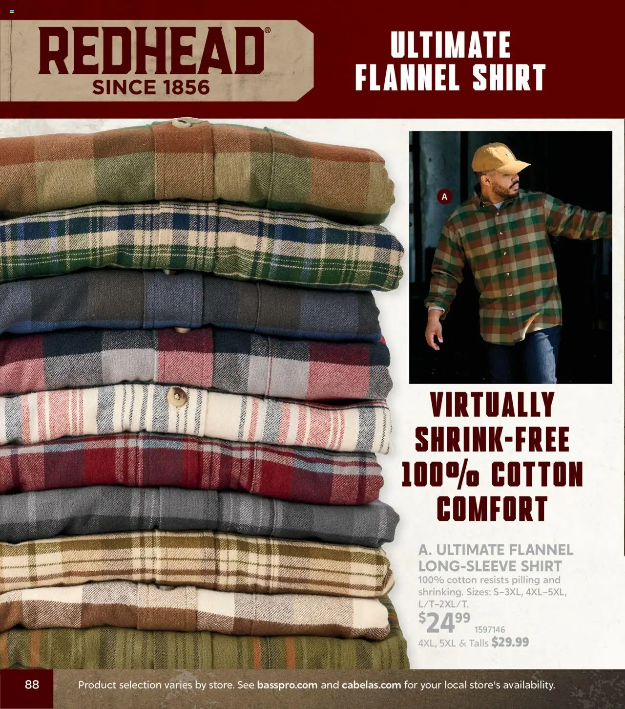 Cabela's Fall Clothing 25 - valid from 01.10.2025 | Page: 88 | Products: Shirt