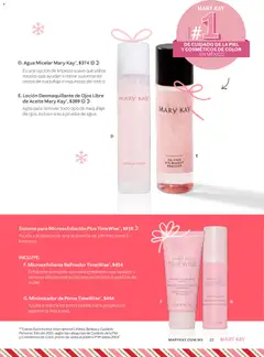 Vista previa de Loción Desmaquillante de Ojos Libre de Aceite Mary Kay, Agita para remover todo tipo de maquillaje de ojos, incluso si es a prueba de agua., nuevo folleto de la tienda, válido en México a partir del 01.11.2025 | Página: 22
