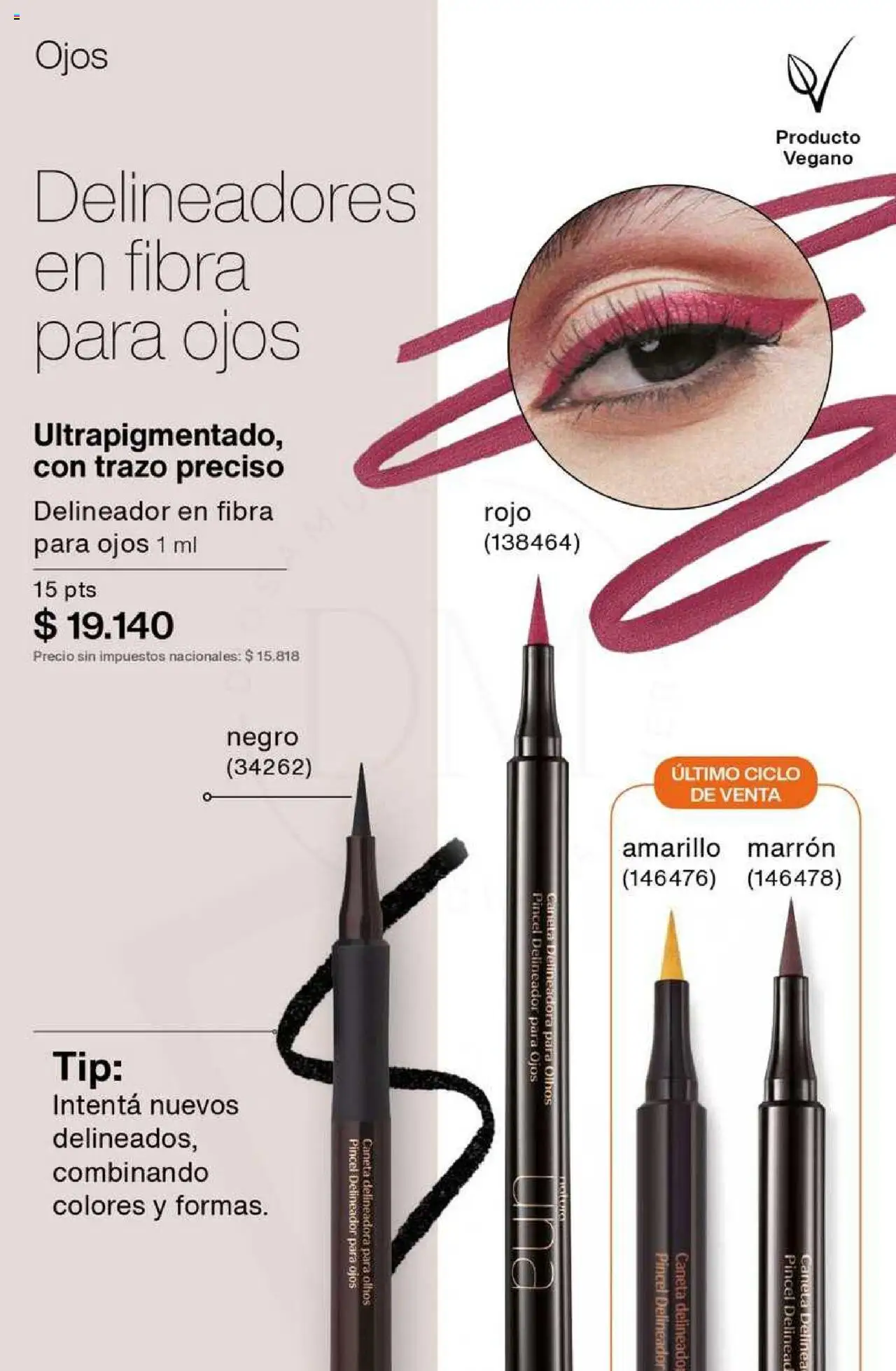 Catálogo Natura Ciclo 8 │ válido desde el 03.06.2025 | Página: 115 | Productos: Pincel, Delineador