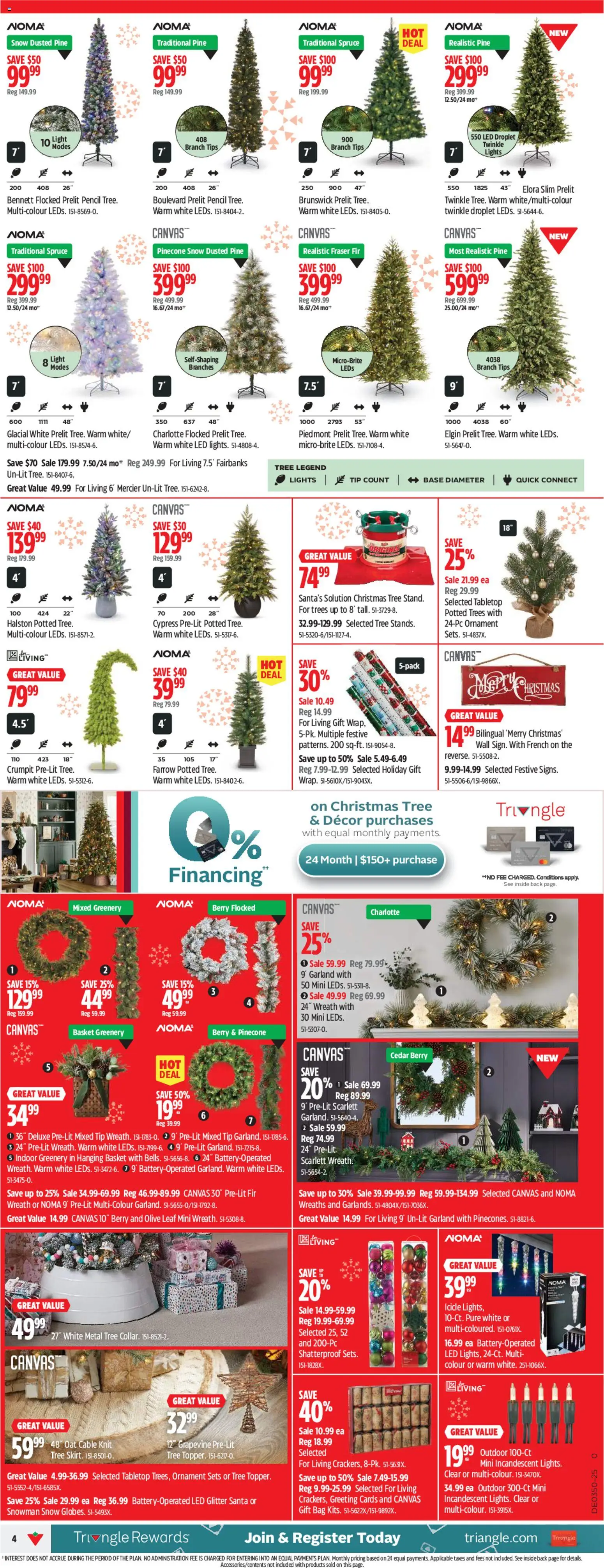 Canadian Tire flyer valid from 04.12.2025 | Page: 6 | Products: Cable, Bag, Basket